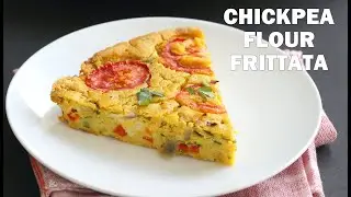 VEGAN CHICKPEA FLOUR FRITTATA - No Soy | Vegan Richa Recipes