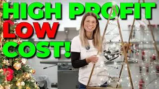 ВЫСОКАЯ ПРИБЫЛЬ НИЗКИЕ ЗАТРАТЫ на рождественские постройки // DIY-деревообработка