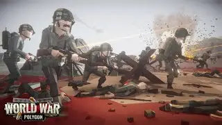 WORLD WAR POLYGON : First person shooter Gameplay (Android) HD