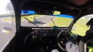 Classic 2cv racing car #82 CADWELL 2021 race 1