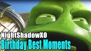 NightShadowXO Birthday Best Moments | PVZ BFN Gameplay