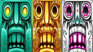 Temple Run 2 Winter Wasteland VS Holiday Havoc VS Enchanted Palace Android Gameplay