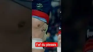 faf du plessis 😱 #fafduplessis #shorts #rcb | faf injury 😱 #viral