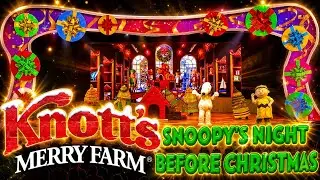 Snoopy's Night Before Christmas & Santa’s Christmas Cabin | Knott's Merry Farm 2025