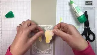 Stampin' Up! Lasting Lily and Lily Framelits Dies Tutorial