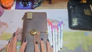 Japan vs Mexico Mildliners ✍️ + Inktober Doodles & Ink Swatches in My Sterling Ink N1!