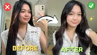 HOW TO CURL YOUR HAIR EASILY 💁🏻&zwj;♀️⭐️ | Korean Wave Hair Curl Tutorial
