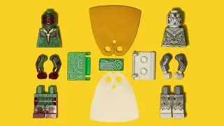 LEGO Vision & White Vision | Wandavision | Unofficial Minifigure | Marvel Series