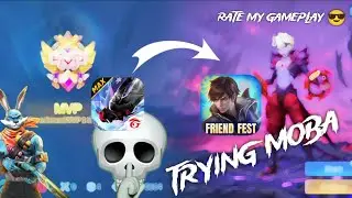 Is MOBA Harder Than Free Fire? 🤔 | My First Experience & Gameplay#moba #freefire #mobalegends5v5 