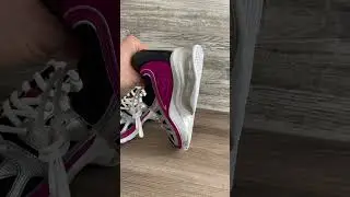 Обзор 43H3KIFS3D  Кроссовки Michael Kors Kit Extreme Mesh and Leather Trainer Распаковка #shoes