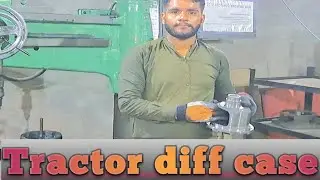 Drilling on Tractor Diff Case | Homemade Machine | Local Workshop Skills#hitt #machine 