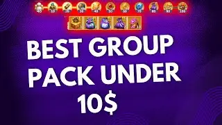 BEST GROUP PACK UNDER 10$😍TODAY BEST OFFER😍CASTLE CLASH