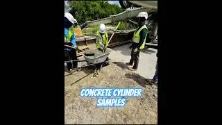 Taking Concrete Samples To Prevent Final Destination 7&hellip;😳 #concrete #civilengineering #construction