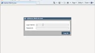 VMware vSphere Administration CBT - Using vSphere Web Access
