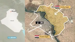 Leger opent aanval op IS in westelijk deel Mosul