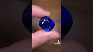 Blue Sapphire 25.52ct #bts #bluesaphire #preciousstones #diamond #crypto #gaza #israel #palestine
