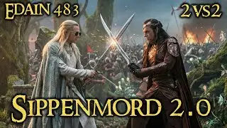 Wir m&uuml;ssen gegen unser eigenes Volk k&auml;mpfen! 2vs2 Edain Mod 4.8.3 Schlacht um Mittelerde 2 AdH