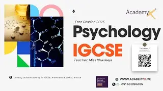 🧠 IGCSE Psychology Simplified | 3 HOUR CRASH COURSE | Academy X | Cambridge & Pearson | 📘