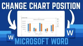 How To Change Chart Position In Microsoft Word Document