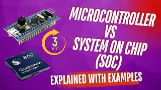 Microcontroller vs SoC (System on Chip) Explained for Beginners in 3 Minutes
