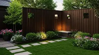 11 Modern Fence Illusions 🌿 | Genius Small Yard Privacy & Space-Expanding Ideas
