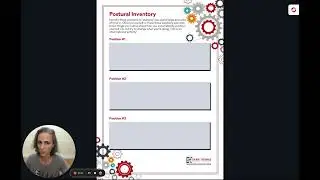 Postural Habit Inventory Worksheet/ Tool For Improving Your Posture/How to Improve Your Posture