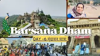 Day-6 नंदगाव–बरसाना धाम दर्शन 🙌 | ब्रजभूमीची अद्भुत यात्रा आणि अनुभव | Marathi Vlog  @MEROVRINDAVAN 