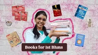 Books for 1st yr Bhms Cbdc|New syllabus|All subjects|Detailed Explanation|what books to buy??