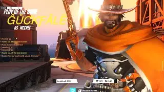 Gale Top 500 DPS Main - McCree gameplay! POTG! [ Overwatch Season 26 Top 500 ]