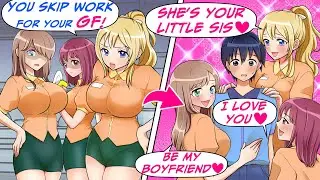 Find Out That She's Not GF, But StepSis, and The Beautiful Girls Who are Salty Towards Me Change...