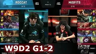 Misfits vs ROCCAT | Game 2 S7 EU LCS Spring 2017 Week 9 Day 2 | MSF vs ROC G2 W9D2 1080p