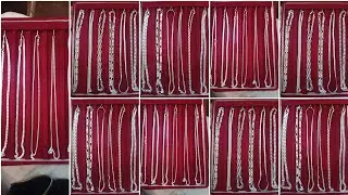 Men's silver chain design. #kubergahanapasal