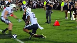 BYU QB Taysom Hill to Terenn Houk for 35-yard TD vs UConn