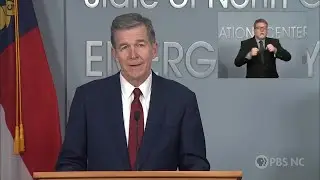 En espa&ntilde;ol | Coronavirus Briefing: NC Gov. Roy Cooper (02/17/22)