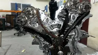 Dodge v6 engine timing marks 3.6 Engine overhaul dodge engine timing replacement jeep Charoke v6en