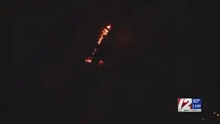 Fire ignites Providence&rsquo;s Crook Point Bridge