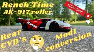 Bench time with the Rlaarlo AK-917 Mod1 conversion, This RC Car !! #rc #rccar #rlaarlo #arrma