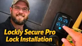 Lockly Secure Pro Lever Lock Installation | Biometric Smart Lock for Homes & Businesses