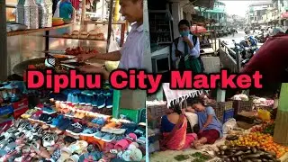 Diphu Market karbi anglong 2021 video.Diphu town .