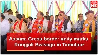 Assam: Cross-border unity marks Rongjali Bwisagu in Tamulpur | #watch