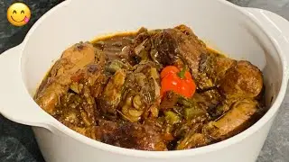 Quick Chicken Recipe | Sunday Dinner | Brown stew chicken #chickenrecipe #shorts #shortsfired