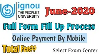 IGNOU MCOM 1ST YEAR FULL ONLINE FORM FILL UP PROCESS / IGNOU ONLINE FORM FILL UP BY MOBILE