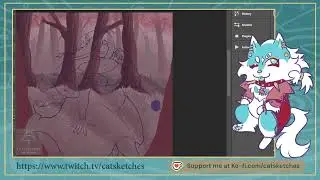 (Twitch VOD) Forest Painting! Part 1