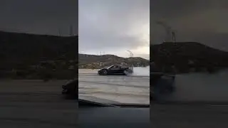 @EmeliaHartford Warming up those tires in the 296 for @458destroyer 🔥🤙