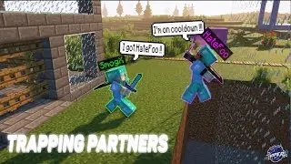 I TRAPPED SOME PARTNERS AND IT WENT WRONG !! (MeeZoid, HateFoo, bambe, ...) ViperMC #2