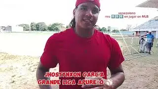 Entrevista Jhostynxon Garc&iacute;a ⚾ grande liga.
