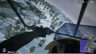 высадил самолет