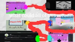 This innocent game is secretly hiding a DARK SECRET [roblox pull Hair tower]