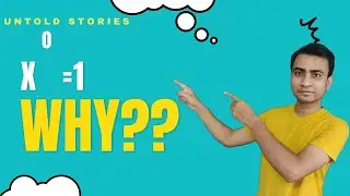 Why X^ 0 = 1? ||  X এর ঘাত 0 =1 কেন?//WHY x to the power 0 is 1? 🙄 || Gyangriham Maths
