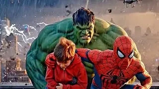 Hulk Saves Spider-Man&rsquo;s Son 💔 | Emotional AI Superhero Story